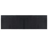 Vidaxl vloerkleed rechthoekig 60x200 cm bamboe zwart