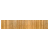 Vidaxl vloerkleed rechthoekig 60x300 cm bamboe naturel