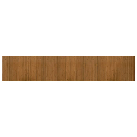 Vidaxl vloerkleed rechthoekig 60x300 cm bamboe bruin