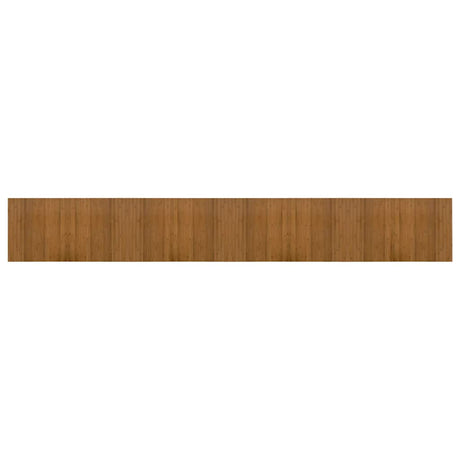 Vidaxl vloerkleed rechthoekig 60x400 cm bamboe bruin