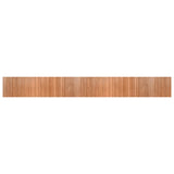 Vidaxl rectangulaire 60x500 cm bambou naturel