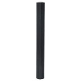 Vidaxl vloerkleed rechthoekig 70x200 cm bamboe zwart