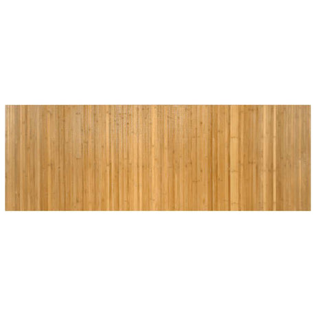 Vidaxl vloerkleed rechthoekig 70x200 cm bamboe naturel
