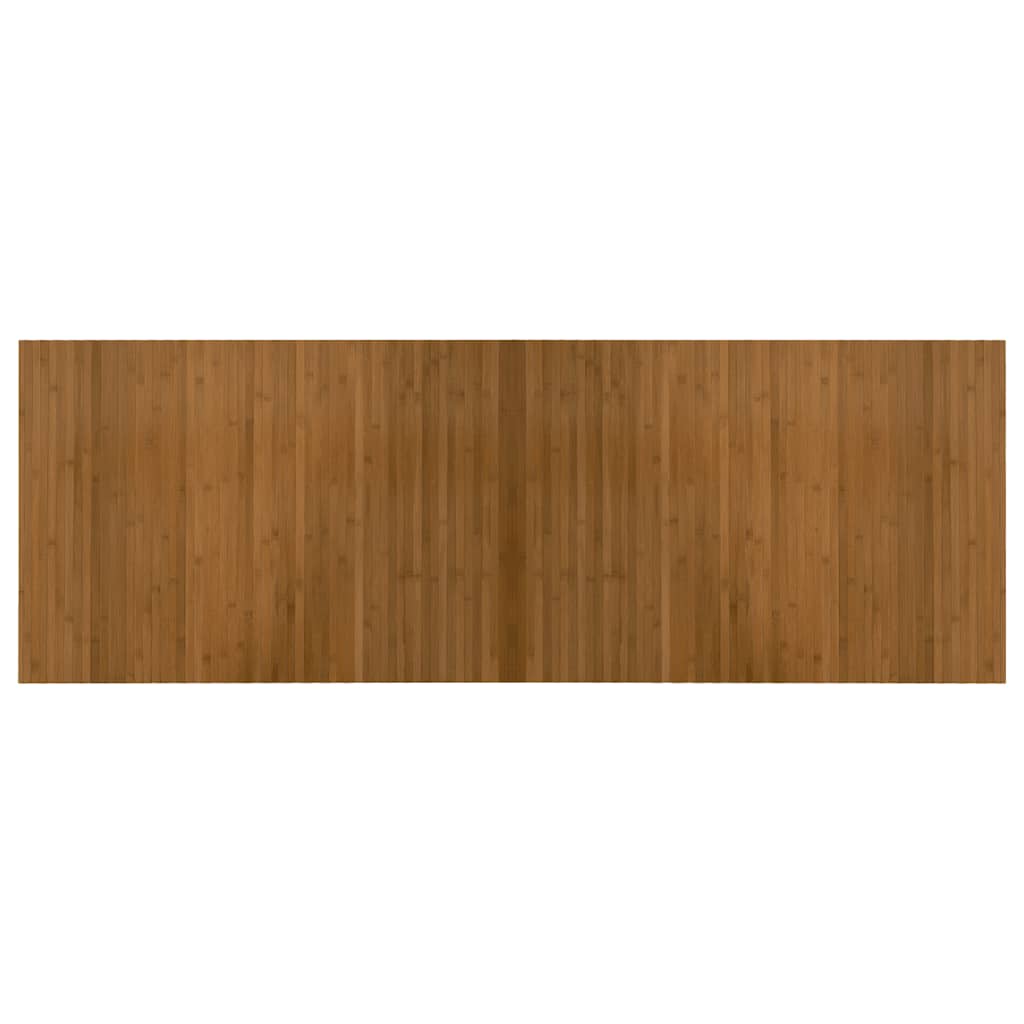 Vidaxl vloerkleed rechthoekig 70x200 cm bamboe bruin
