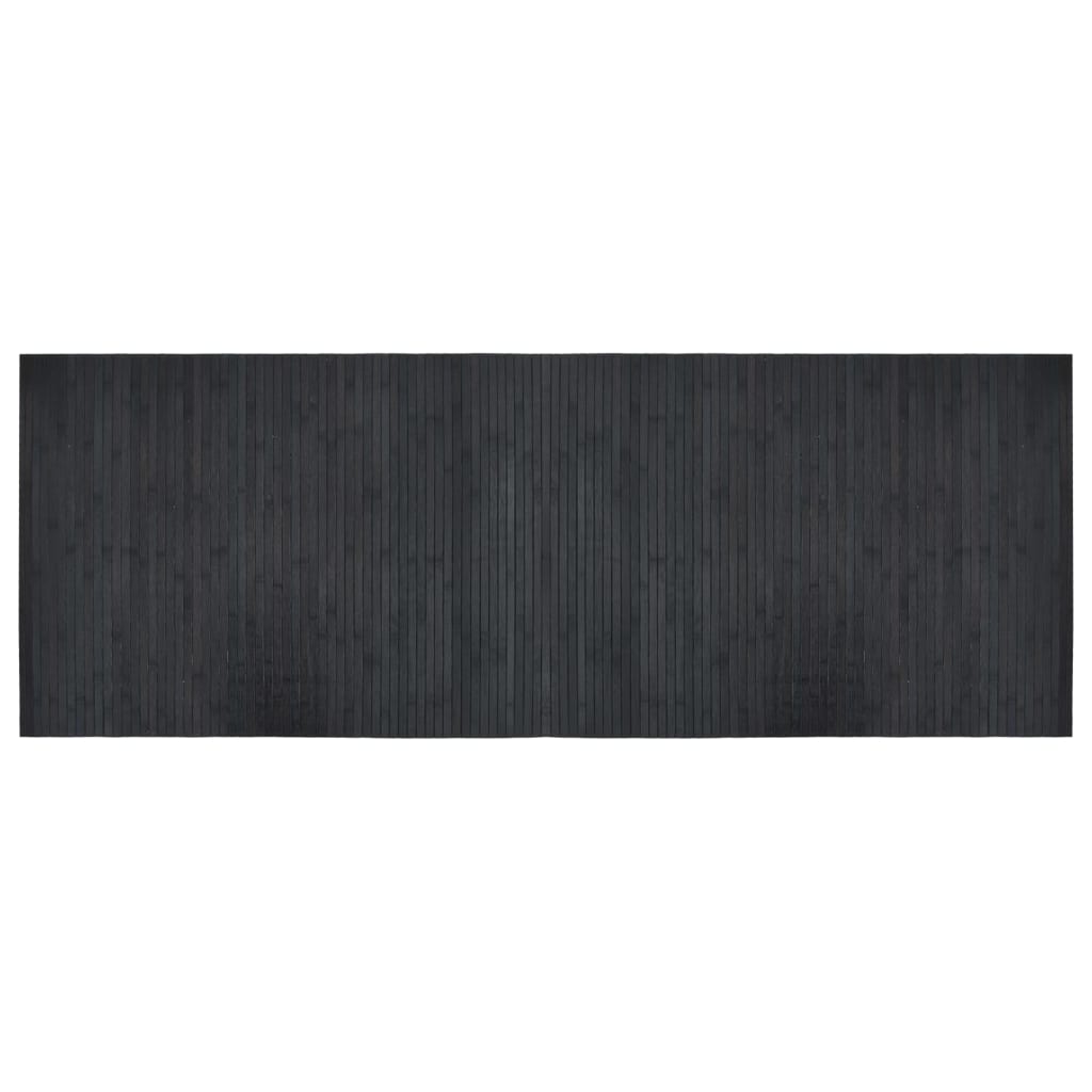 Vidaxl rechteckeg 70x200 cm Bamboo Grey