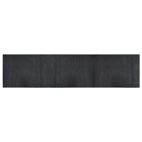 Vidaxl vloerkleed rechthoekig 70x300 cm bamboe grijs