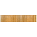 Vidaxl vloerkleed rechthoekig 70x400 cm bamboe naturel