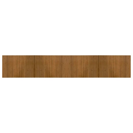 Vidaxl vloerkleed rechthoekig 70x400 cm bamboe bruin
