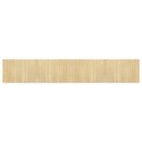 Vidaxl rug rectangular 70x400 cm bamboo light natural