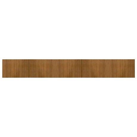 Vidaxl vloerkleed rechthoekig 70x500 cm bamboe bruin