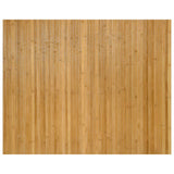 Vidaxl vloerkleed rechthoekig 80x100 cm bamboe naturel