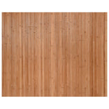 Vidaxl rettangolare 80x100 cm Bamboo naturale