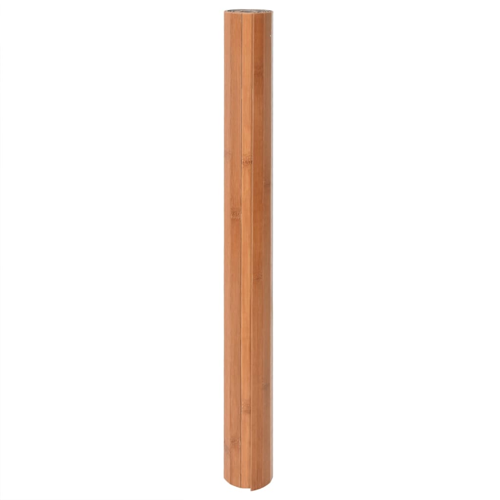 Vidaxl rettangolare 80x100 cm Bamboo naturale