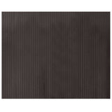 Vidaxl Rug Rectangular 80x100 cm Bamboo Dark Brown