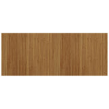 Vidaxl vloerkleed rechthoekig 80x200 cm bamboe bruin