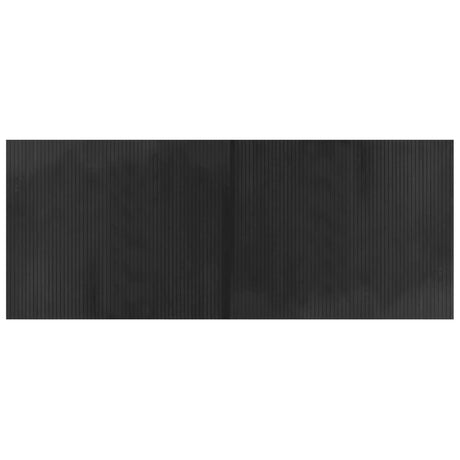 Vidaxl vloerkleed rechthoekig 80x200 cm bamboe grijs