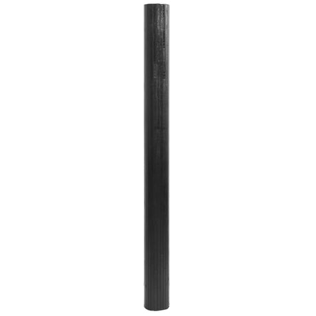 Vidaxl vloerkleed rechthoekig 80x300 cm bamboe grijs