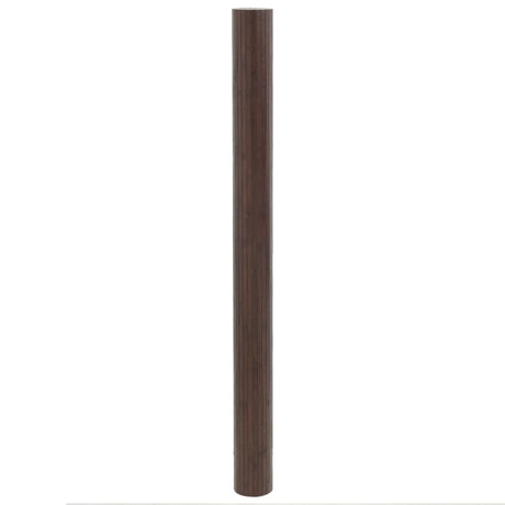 Vidaxl vloerkleed rechthoekig 80x300 cm bamboe donkerbruin