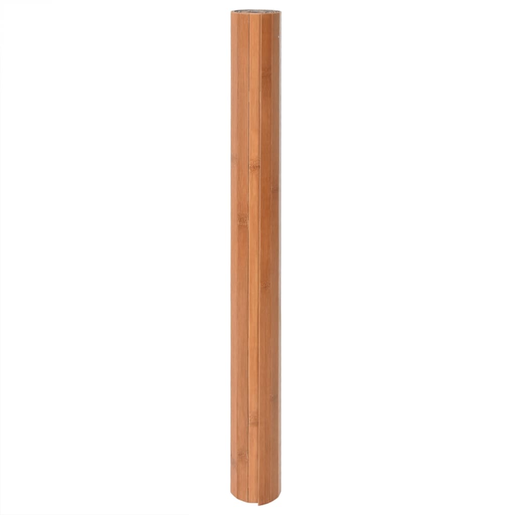 Vidaxl vloerkleed rechthoekig 80x400 cm bamboe naturel