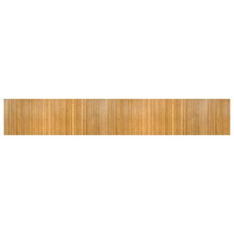 Vidaxl vloerkleed rechthoekig 80x500 cm bamboe naturel