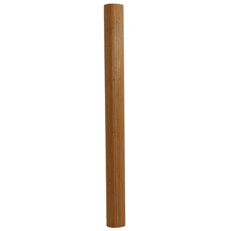 Vidaxl vloerkleed rechthoekig 80x500 cm bamboe bruin