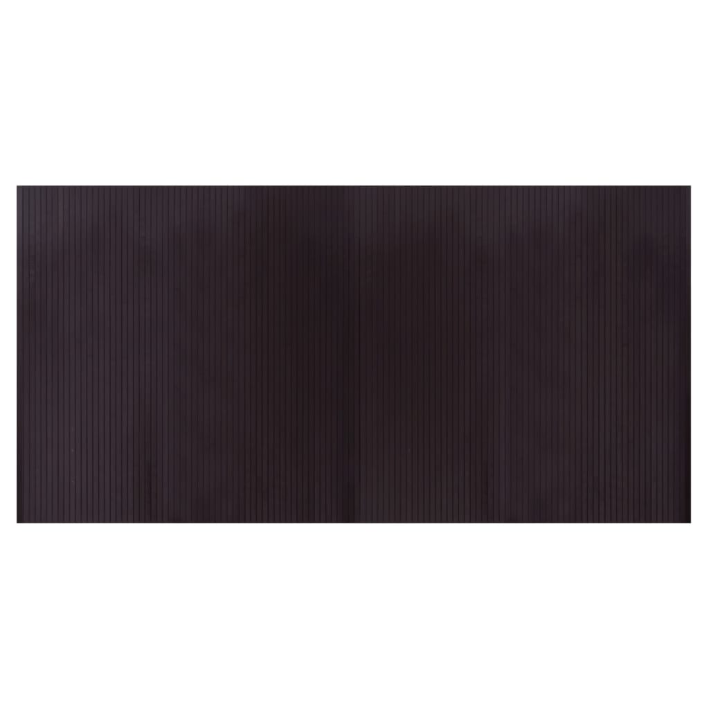 Tapis Vidaxl RECTANGULAIRE 100x200 cm BAMBO BRORN DRU