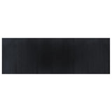 Tapis vidaxl rectangulaire 100x300 cm noir noir