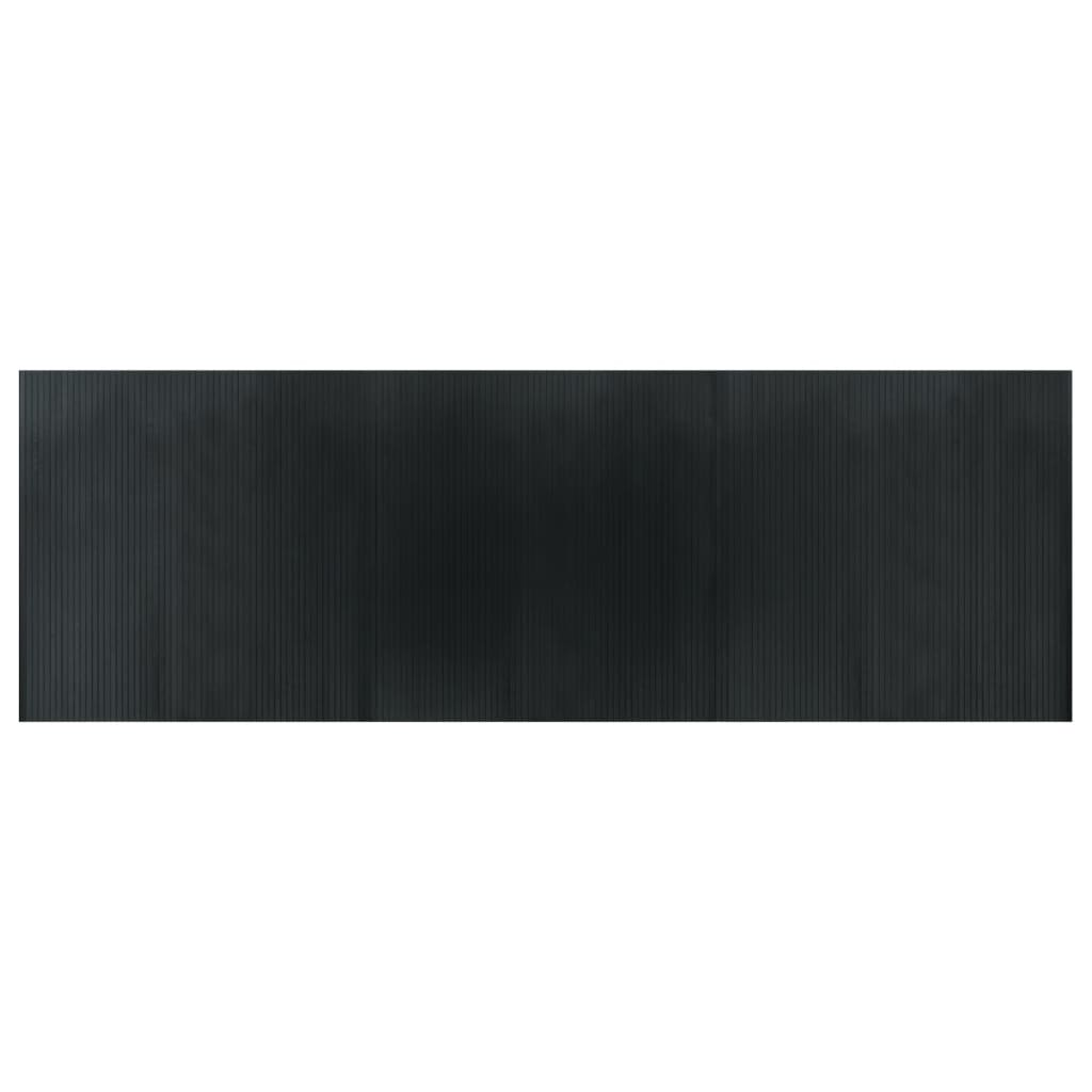 Vidaxl rectangular 100x300 cm bamboo gray