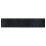 Vidaxl rug rectangular 100x500 cm bamboo black