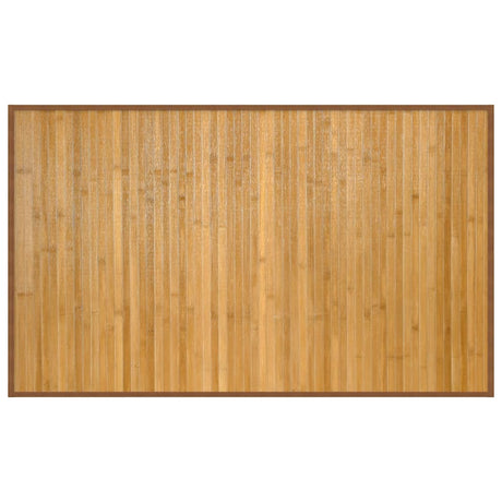 Vidaxl vloerkleed rechthoekig 60x100 cm bamboe naturel