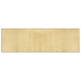 Vidaxl vloerkleed rechthoekig 60x200 cm bamboe lichtnaturel
