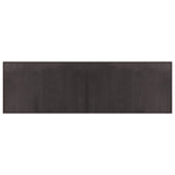 Vidaxl Rug Rectangular 60x200 cm Bamboo Dark Brown