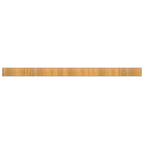 Vidaxl vloerkleed rechthoekig 60x1000 cm bamboe naturel