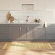 Vidaxl vloerkleed rechthoekig 70x200 cm bamboe lichtnaturel
