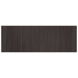 Vidaxl rug rectangular 70x200 cm bamboo dark brown