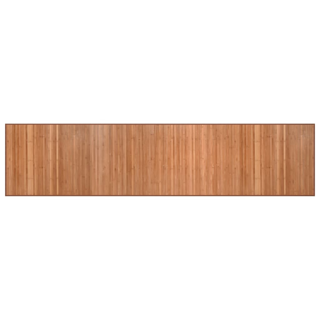 Vidaxl rectangulaire 70x300 cm bambou naturel