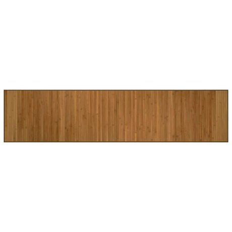 Vidaxl vloerkleed rechthoekig 70x300 cm bamboe bruin