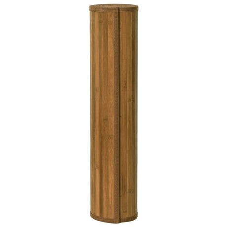 Vidaxl vloerkleed rechthoekig 70x1000 cm bamboe bruin