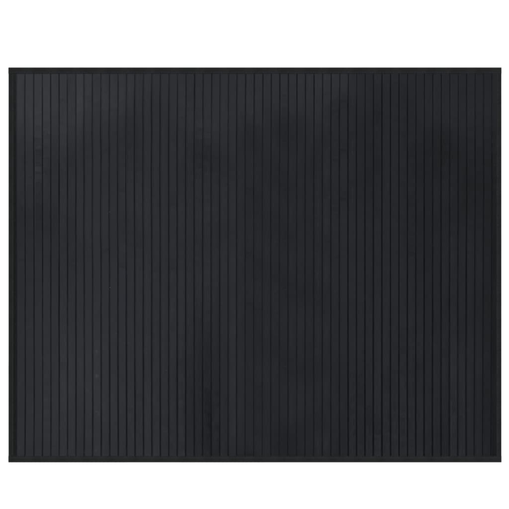 Vidaxl rectangulaire 80x100 cm noir