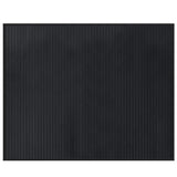 Vidaxl vloerkleed rechthoekig 80x100 cm bamboe zwart