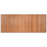 Vidaxl vloerkleed rechthoekig 80x200 cm bamboe naturel