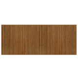 Vidaxl vloerkleed rechthoekig 80x200 cm bamboe bruin