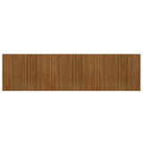 Vidaxl vloerkleed rechthoekig 80x300 cm bamboe bruin