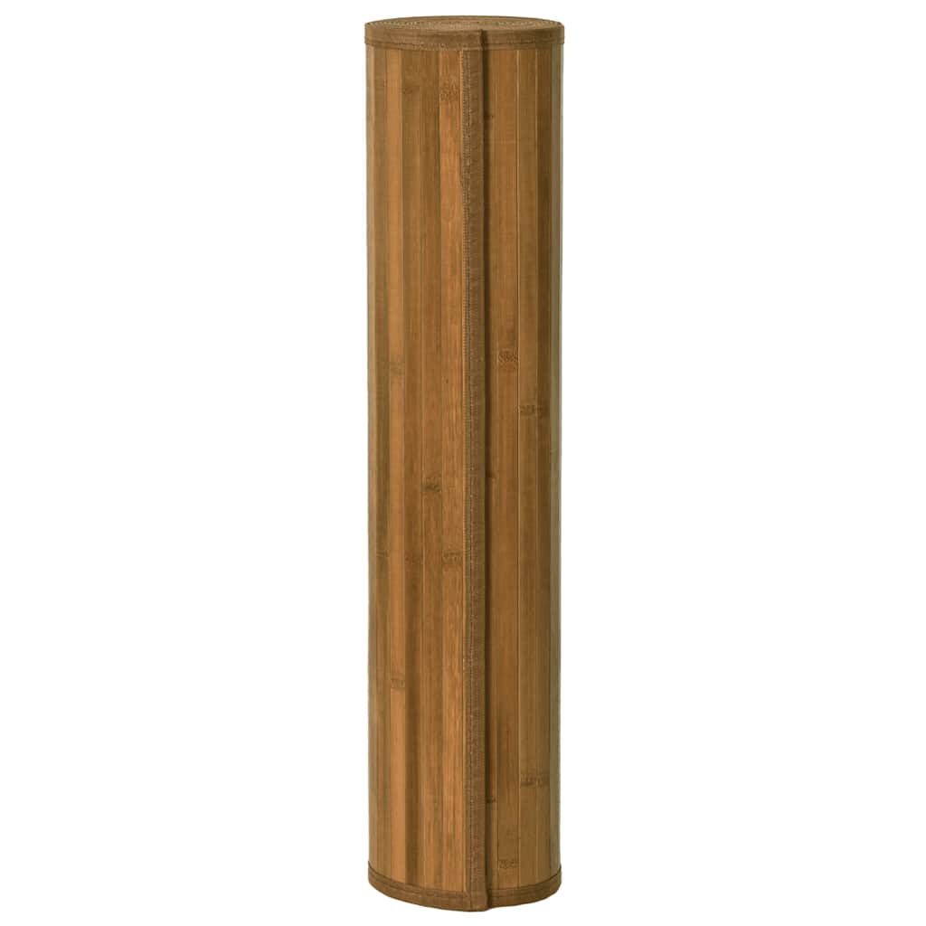 Vidaxl vloerkleed rechthoekig 80x300 cm bamboe bruin
