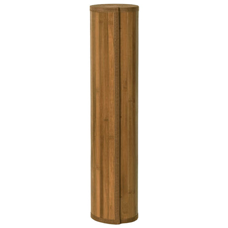 Vidaxl vloerkleed rechthoekig 80x400 cm bamboe bruin