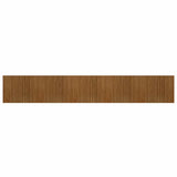 Vidaxl vloerkleed rechthoekig 80x1000 cm bamboe bruin