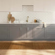 Vidaxl vloerkleed rechthoekig 80x1000 cm bamboe bruin