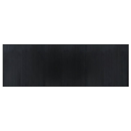 Vidaxl vloerkleed rechthoekig 100x300 cm bamboe zwart