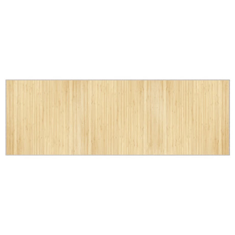Vidaxl vloerkleed rechthoekig 100x300 cm bamboe lichtnaturel