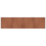 Vidaxl rectangular 100x400 cm bamboo brown